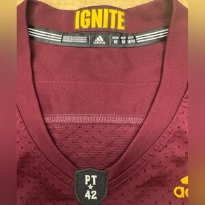 Adidas Burgundy Tillman Jersey